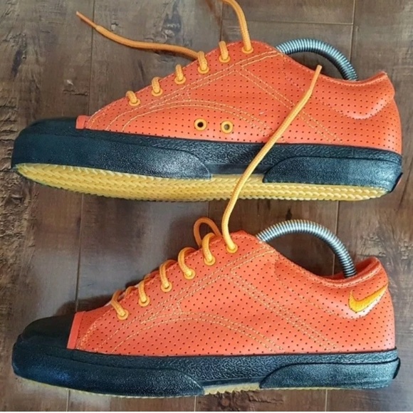 NIKE Ox [Low Top] Perforated Leather Sneakers - Picture 5 of 8